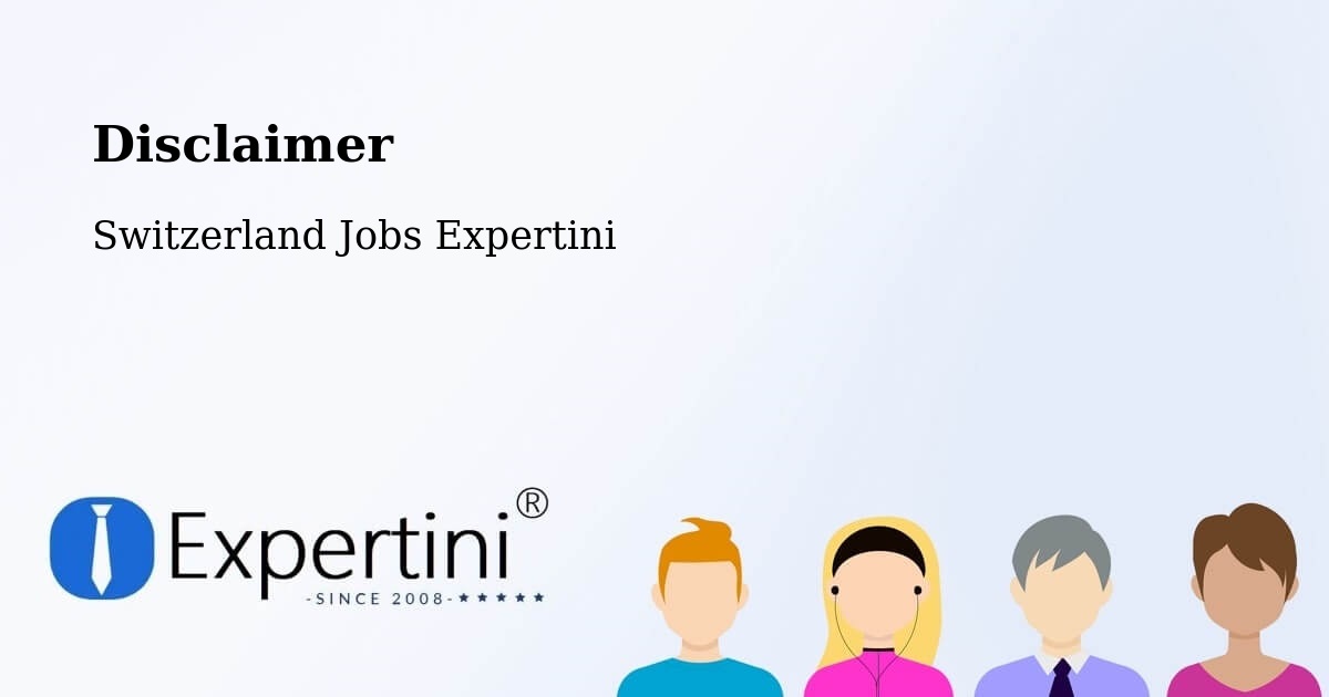 Disclaimer – Luzern - Switzerland Jobs Expertini